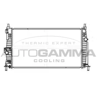 Radiateur, refroidissement du moteur AUTOGAMMA