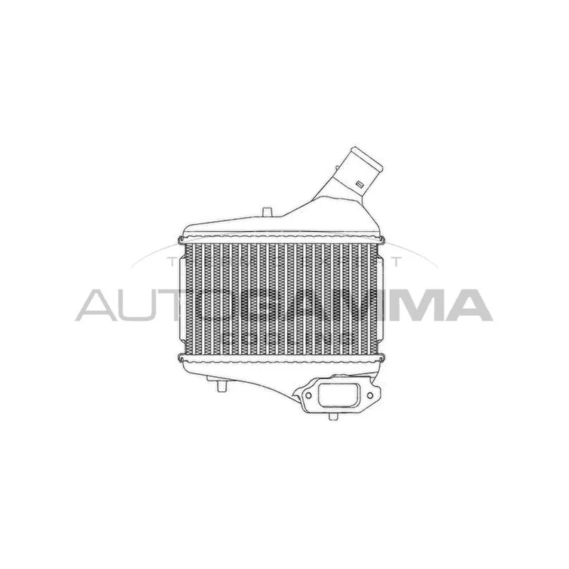 Intercooler, échangeur AUTOGAMMA 107454