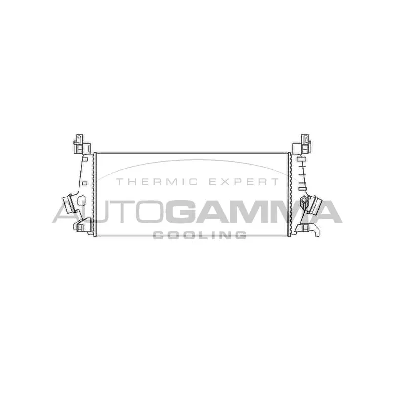 Intercooler, échangeur AUTOGAMMA 107483