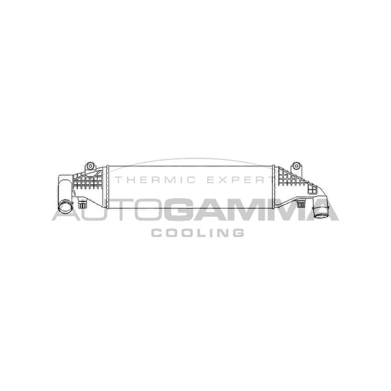 Intercooler, échangeur AUTOGAMMA 107486