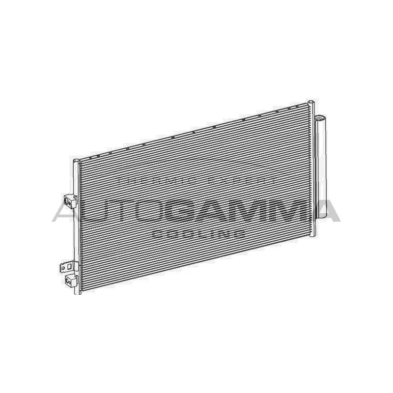 Condenseur, climatisation AUTOGAMMA 107523