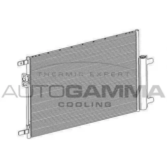 Condenseur, climatisation AUTOGAMMA 107524
