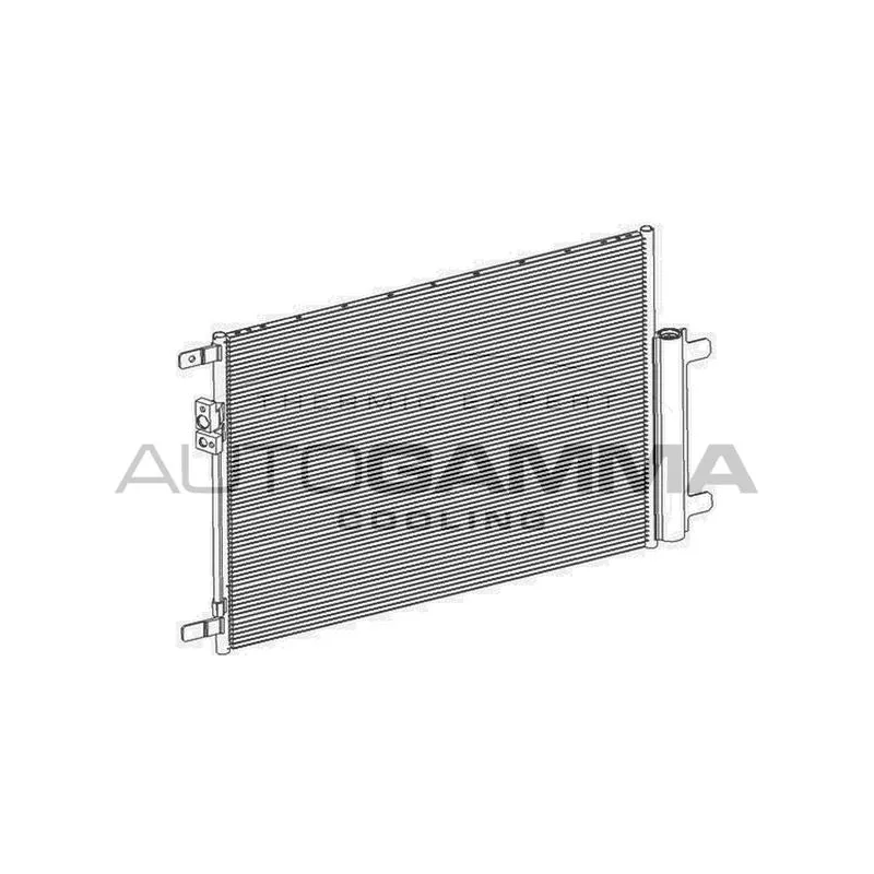 Condenseur, climatisation AUTOGAMMA 107524