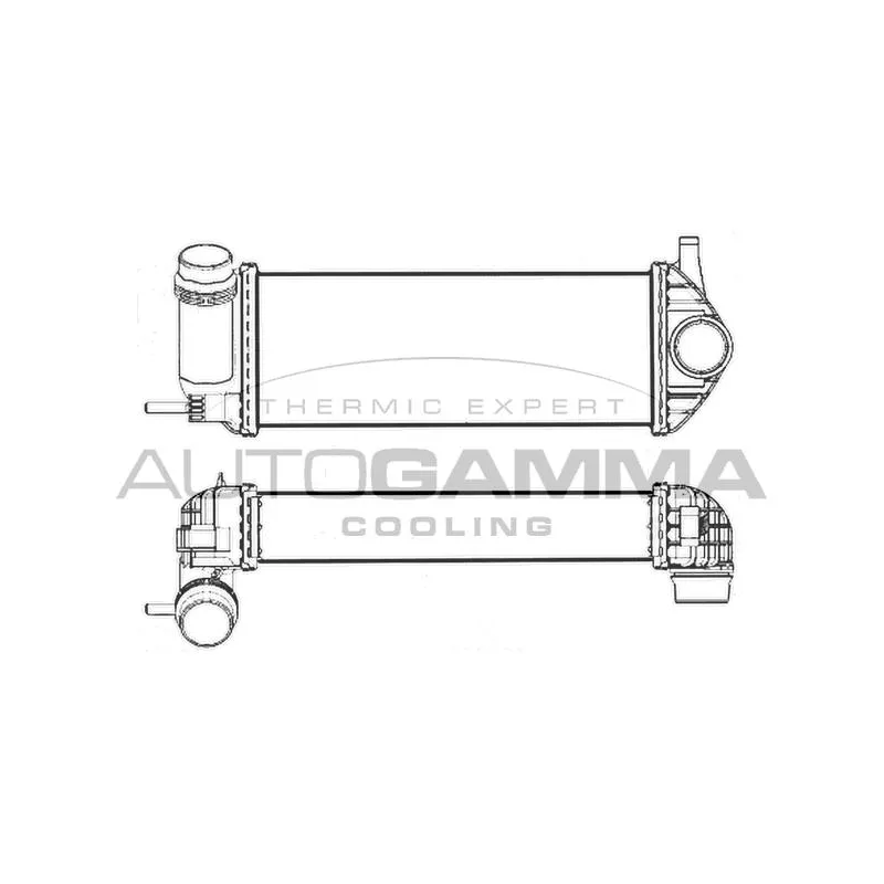 Intercooler, échangeur AUTOGAMMA 107525