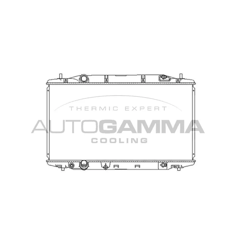 Radiateur, refroidissement du moteur AUTOGAMMA 107531