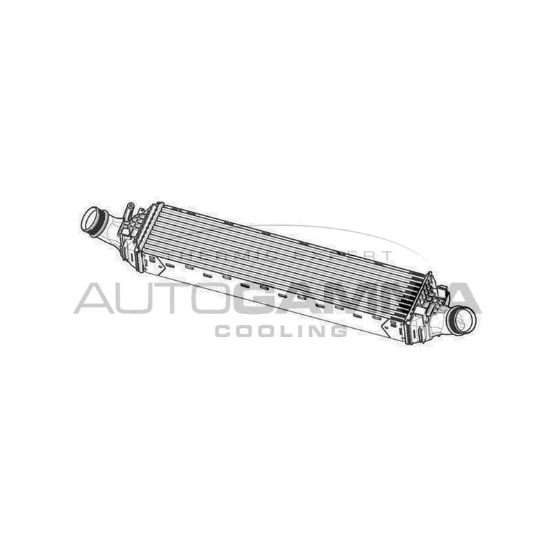Intercooler, échangeur AUTOGAMMA 107540