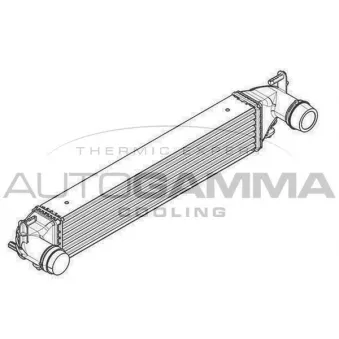 Intercooler, échangeur AUTOGAMMA 107543