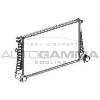 Intercooler, échangeur AUTOGAMMA 107546