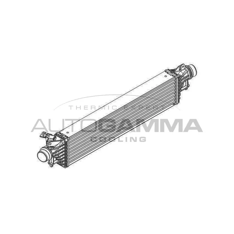 Intercooler, échangeur AUTOGAMMA 107548