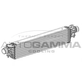 Intercooler, échangeur AUTOGAMMA 107549