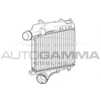Intercooler, échangeur AUTOGAMMA