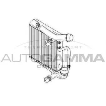 Intercooler, échangeur AUTOGAMMA 107559
