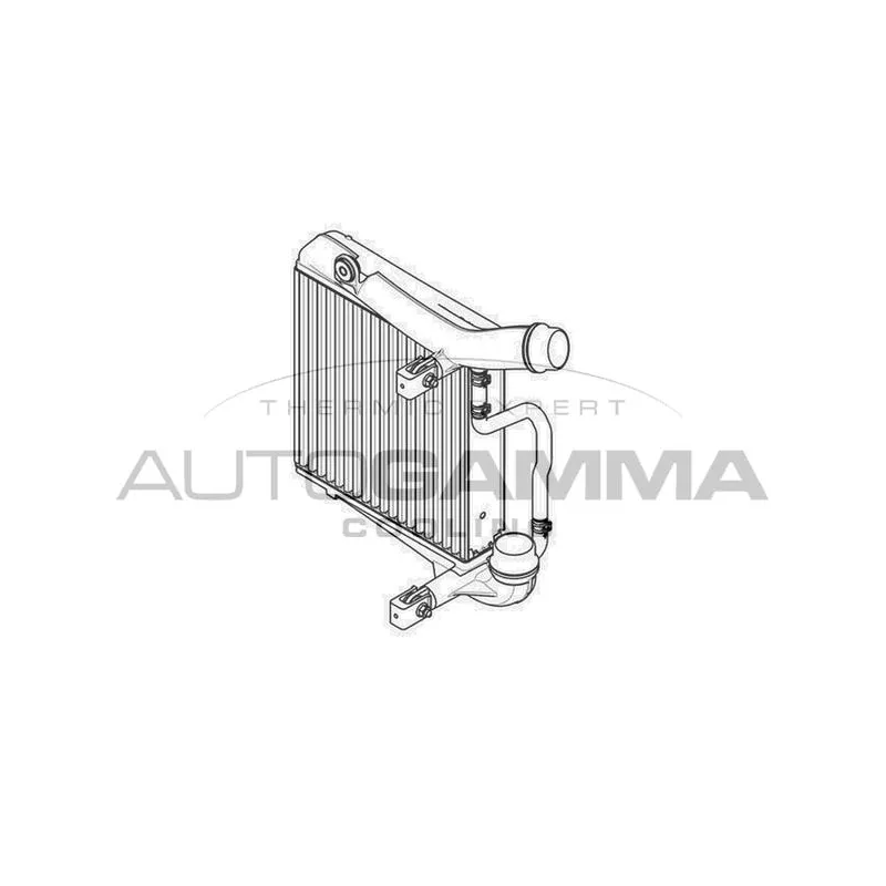 Intercooler, échangeur AUTOGAMMA 107559
