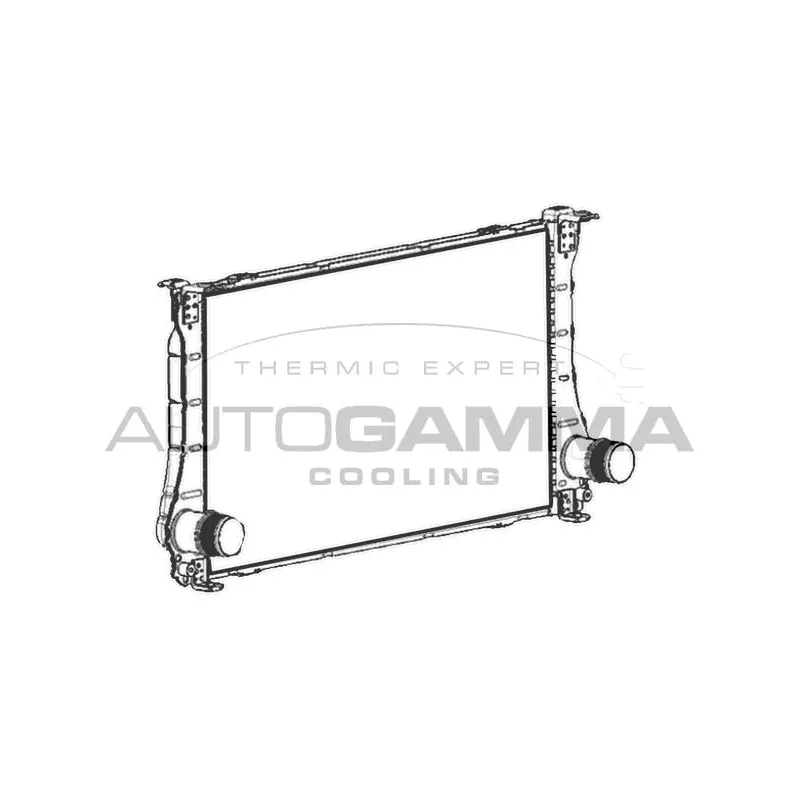 Intercooler, échangeur AUTOGAMMA 107575