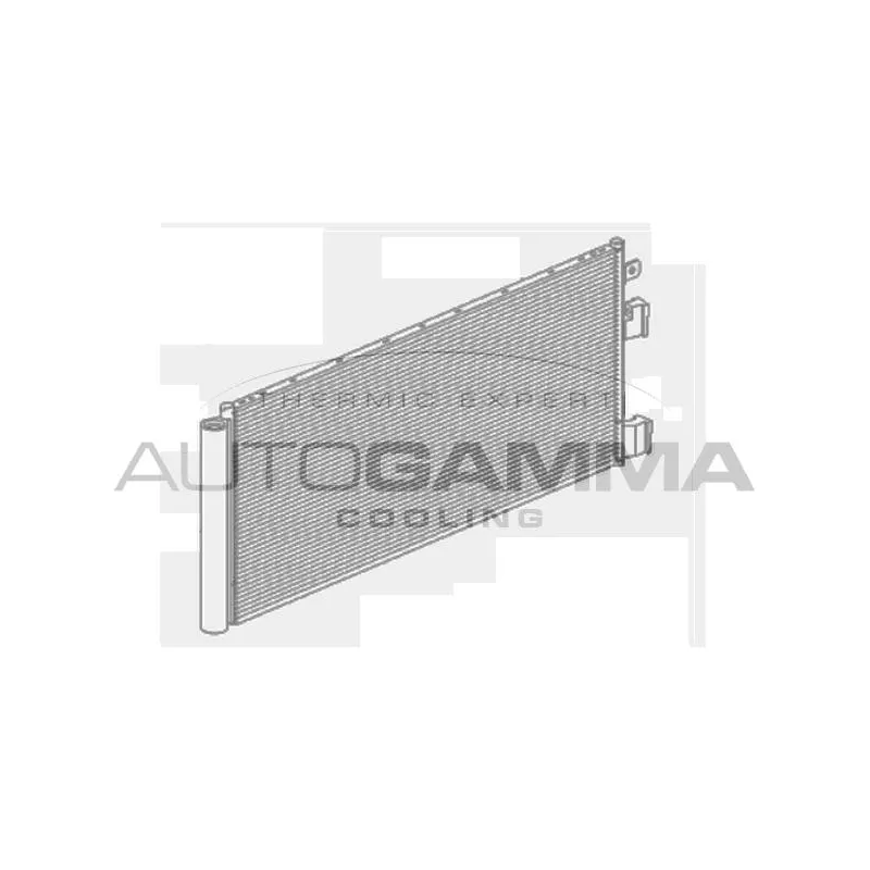Condenseur, climatisation AUTOGAMMA 107592