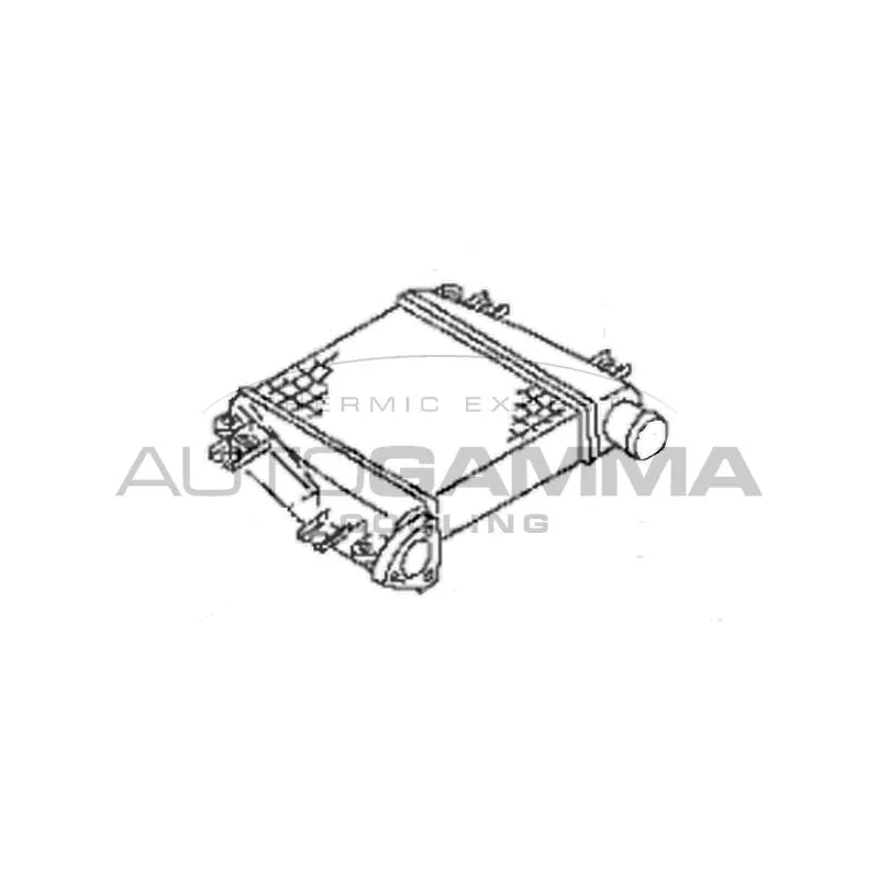 Intercooler, échangeur AUTOGAMMA 107598