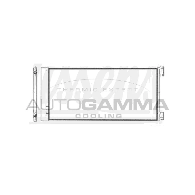 Condenseur, climatisation AUTOGAMMA 107613