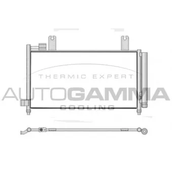 Condenseur, climatisation AUTOGAMMA
