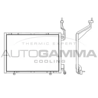 Condenseur, climatisation AUTOGAMMA