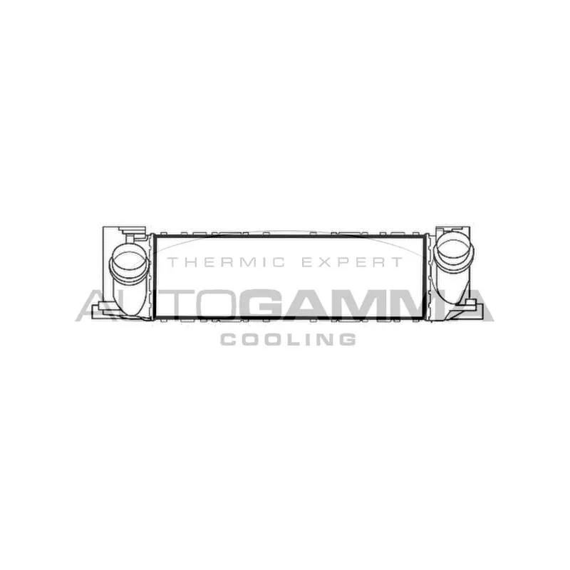 Intercooler, échangeur AUTOGAMMA 107670