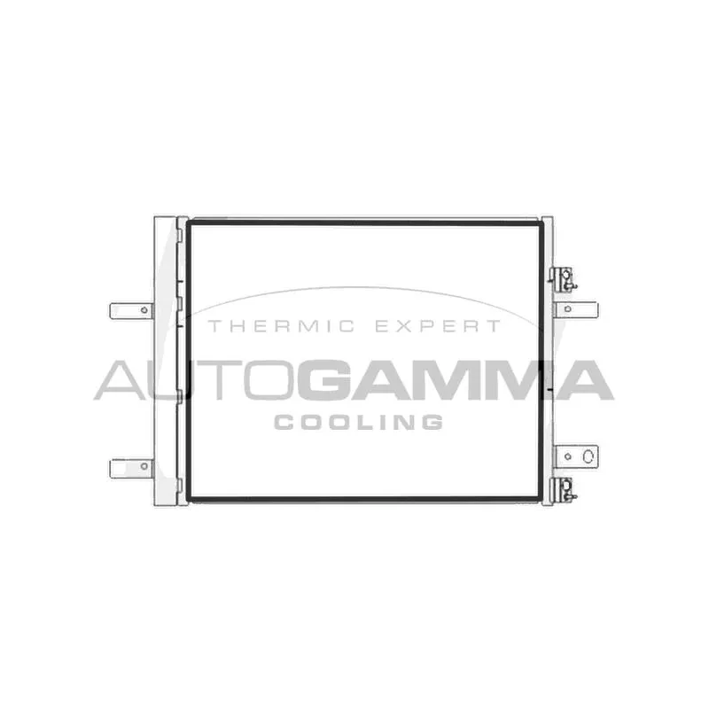 Condenseur, climatisation AUTOGAMMA 107675