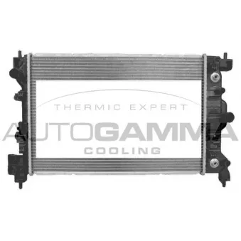 Radiateur, refroidissement du moteur AUTOGAMMA 107703
