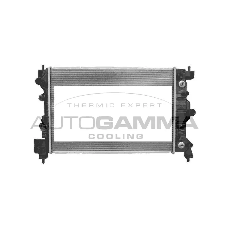 Radiateur, refroidissement du moteur AUTOGAMMA 107703