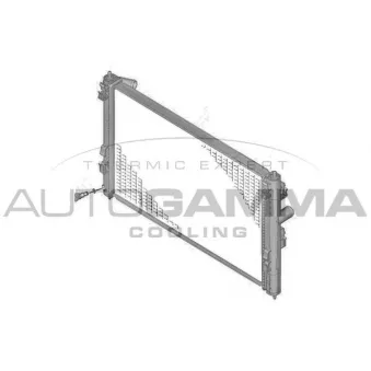 Radiateur, refroidissement du moteur AUTOGAMMA 107709