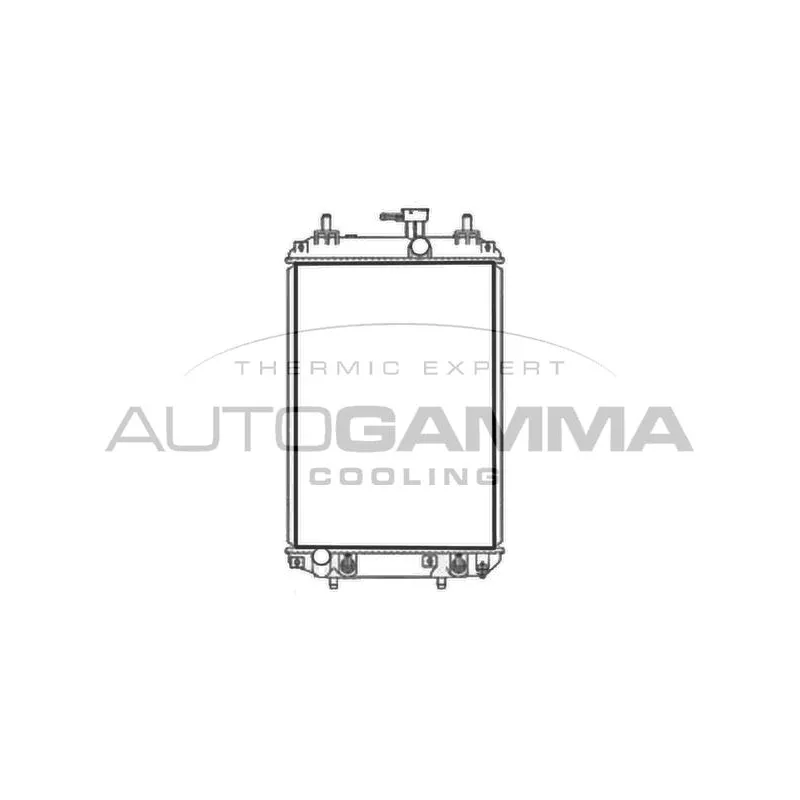 Radiateur, refroidissement du moteur AUTOGAMMA 107728