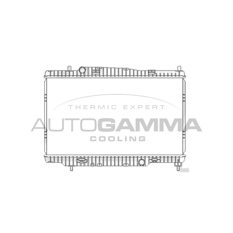 Radiateur, refroidissement du moteur AUTOGAMMA 107763