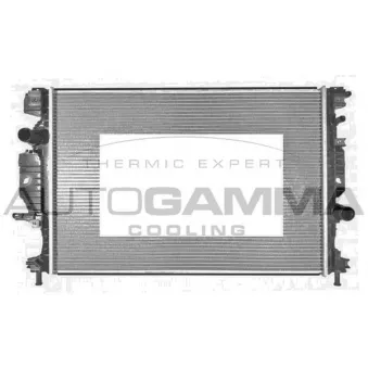 Radiateur, refroidissement du moteur AUTOGAMMA 107766