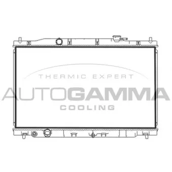 Radiateur, refroidissement du moteur AUTOGAMMA
