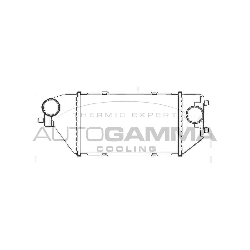 Intercooler, échangeur AUTOGAMMA 107805