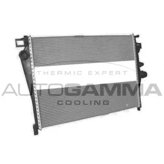 Radiateur, refroidissement du moteur AUTOGAMMA 107815