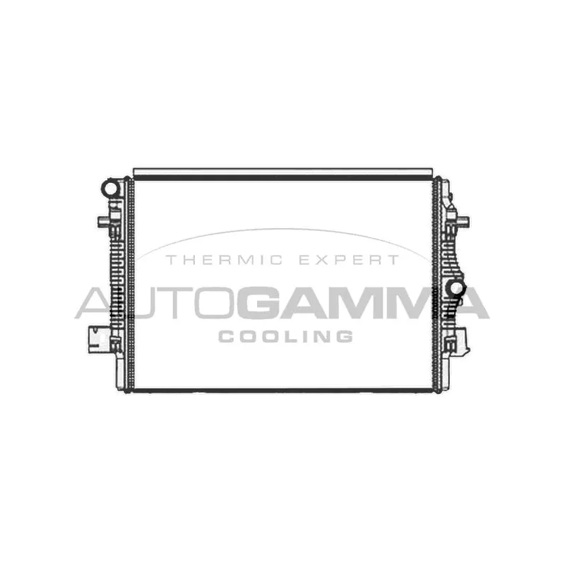 Radiateur, refroidissement du moteur AUTOGAMMA 107818