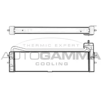 Radiateur d'huile AUTOGAMMA 107825