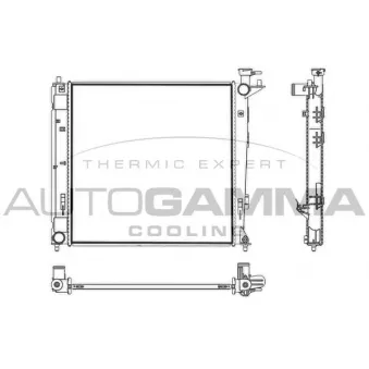 Radiateur, refroidissement du moteur AUTOGAMMA