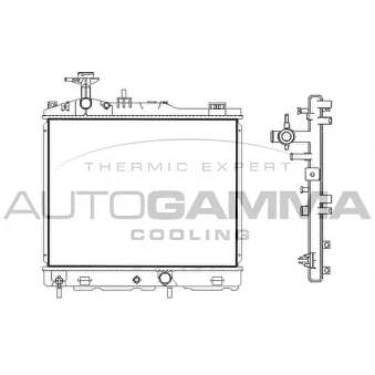 Radiateur, refroidissement du moteur AUTOGAMMA