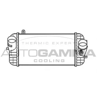 Intercooler, échangeur AUTOGAMMA 107923