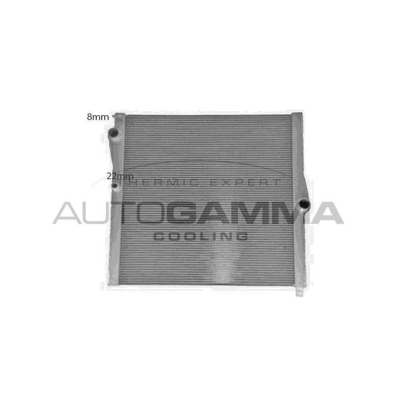 Radiateur, refroidissement du moteur AUTOGAMMA 107936