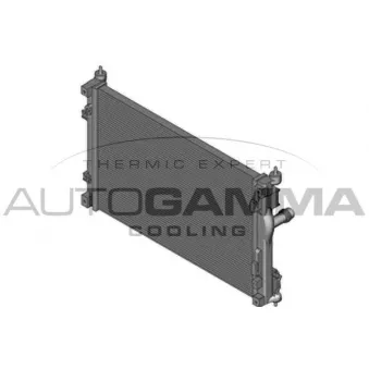 Radiateur, refroidissement du moteur AUTOGAMMA 107939