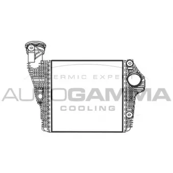 Intercooler, échangeur AUTOGAMMA 107940