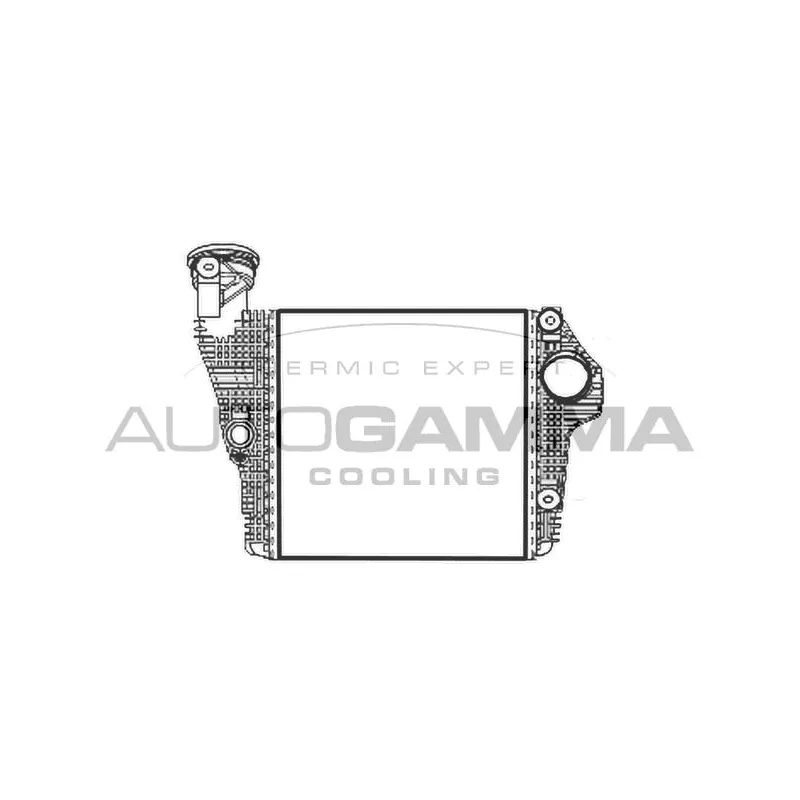 Intercooler, échangeur AUTOGAMMA 107940