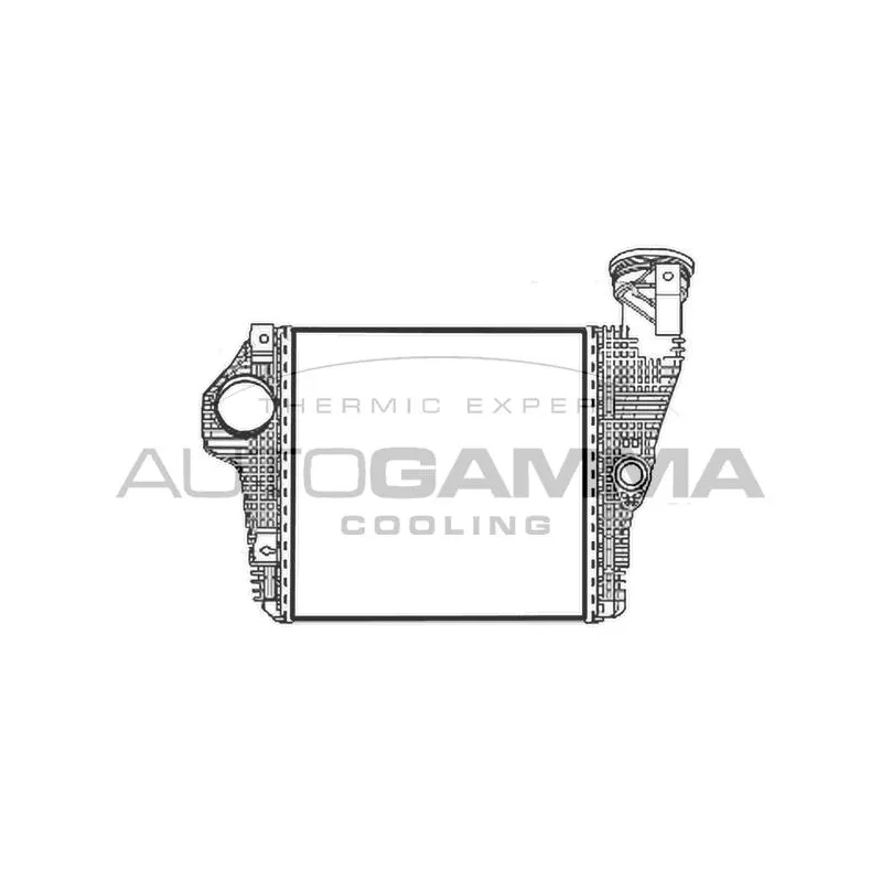 Intercooler, échangeur AUTOGAMMA 107941