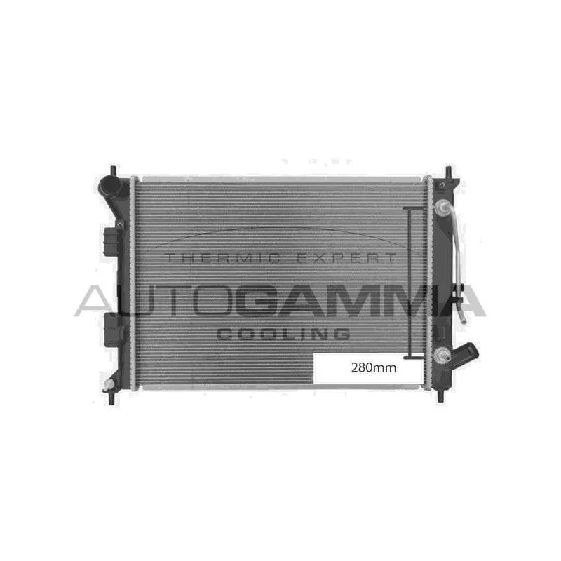 Radiateur, refroidissement du moteur AUTOGAMMA 107954