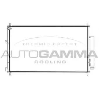 Condenseur, climatisation AUTOGAMMA 107982