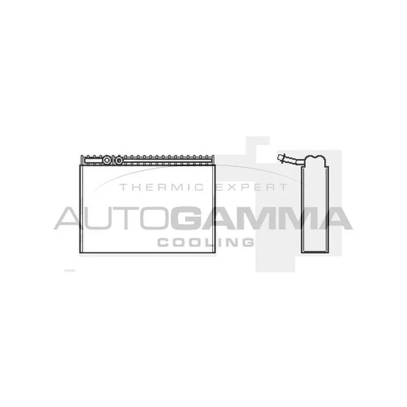 Évaporateur climatisation AUTOGAMMA 112018