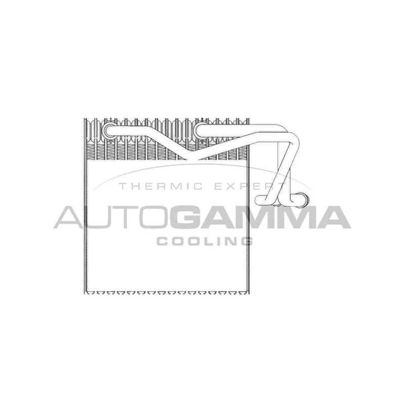 Évaporateur climatisation AUTOGAMMA 112025