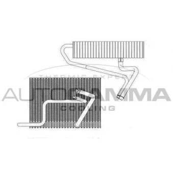 Évaporateur climatisation AUTOGAMMA 112055