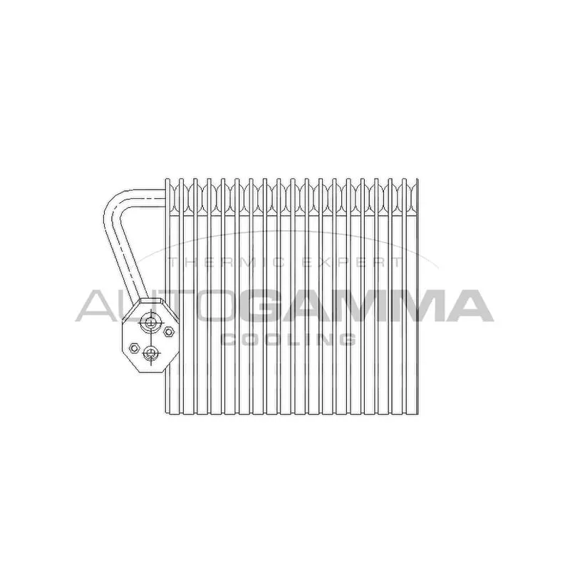 Évaporateur climatisation AUTOGAMMA 112060